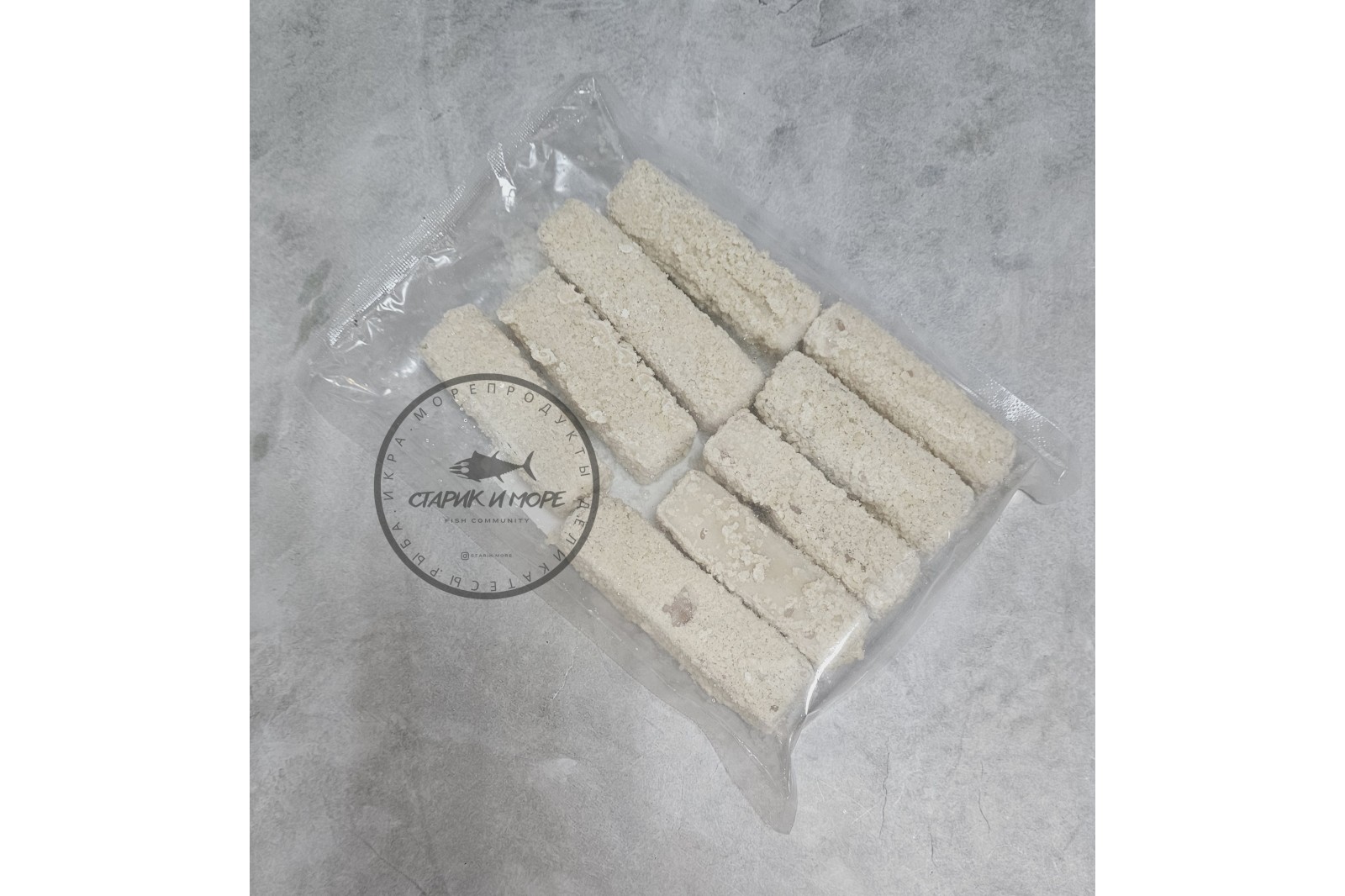 Палочки из филе минтая в панировке 400гр